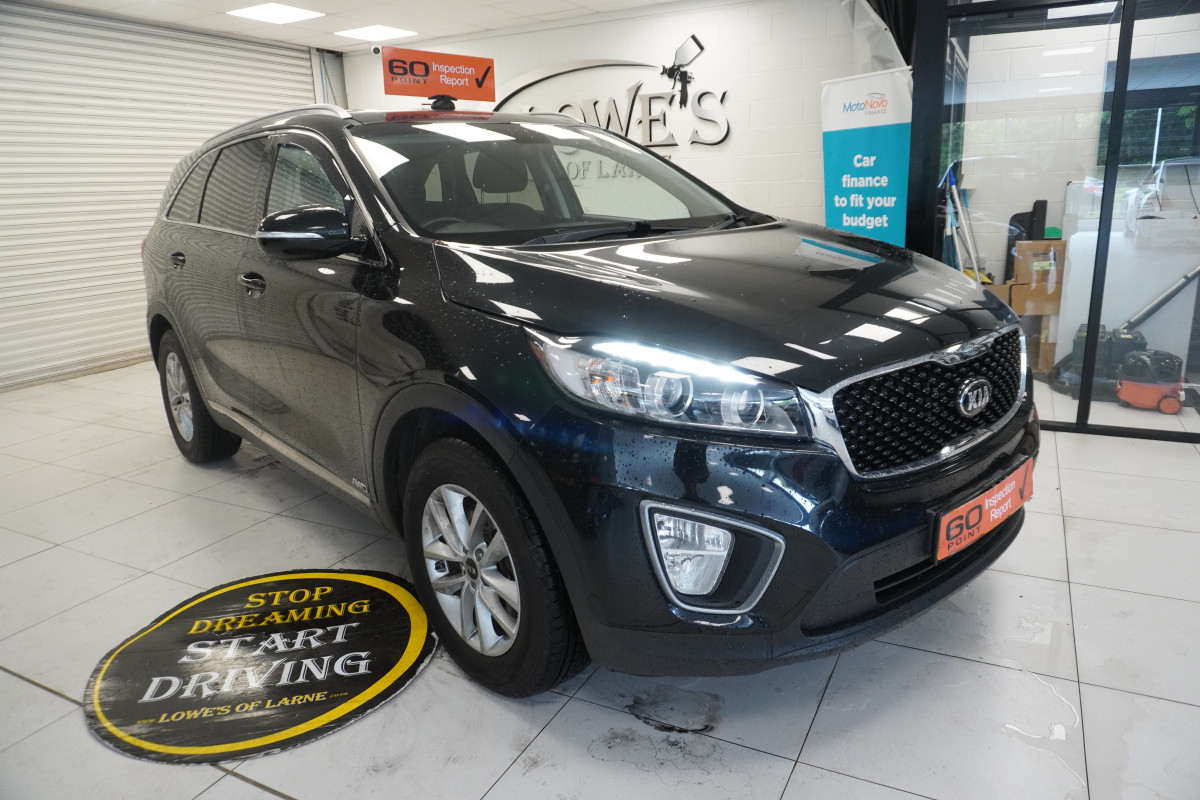 2016 (AUG) KIA SORENTO 2.2 CRDi KX-1 (4 WHEEL DRIVE) — 7 SEATER — ONLY 59,000 MILES