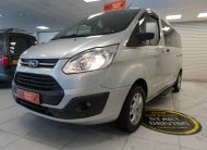 2014 (AUG) FORD TRANSIT TOURNEO CUSTOM 2.2 TDCi EcoTECH 300 LIMITED — 9 SEATER — LEATHER
