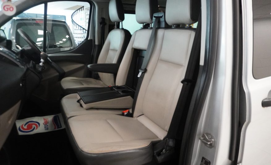 2014 (AUG) FORD TRANSIT TOURNEO CUSTOM 2.2 TDCi EcoTECH 300 LIMITED — 9 SEATER — LEATHER