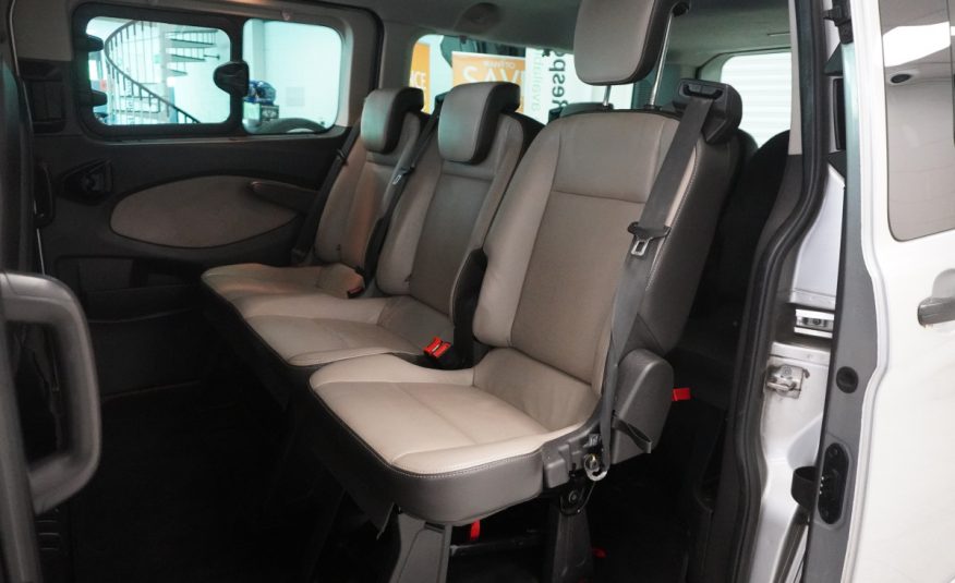 2014 (AUG) FORD TRANSIT TOURNEO CUSTOM 2.2 TDCi EcoTECH 300 LIMITED — 9 SEATER — LEATHER