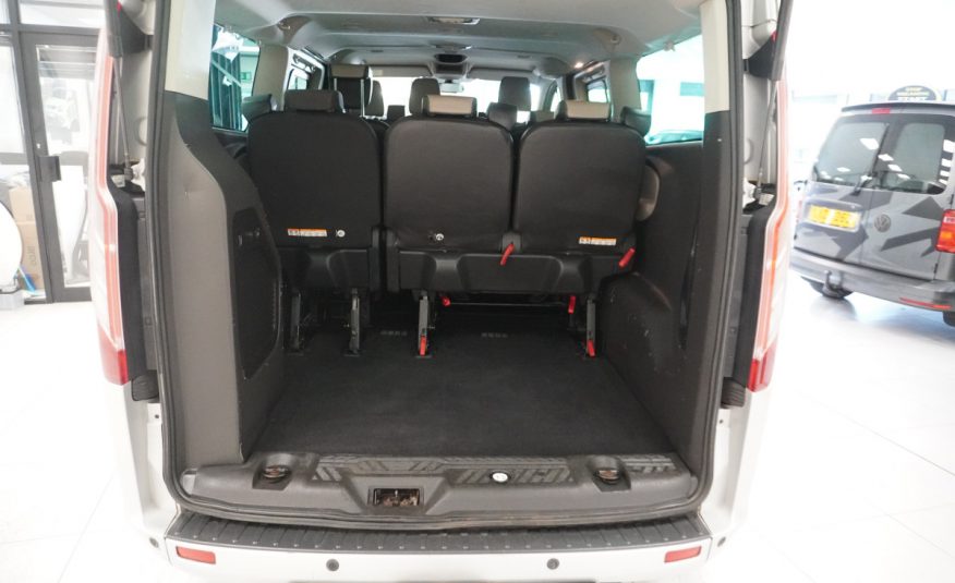 2014 (AUG) FORD TRANSIT TOURNEO CUSTOM 2.2 TDCi EcoTECH 300 LIMITED — 9 SEATER — LEATHER