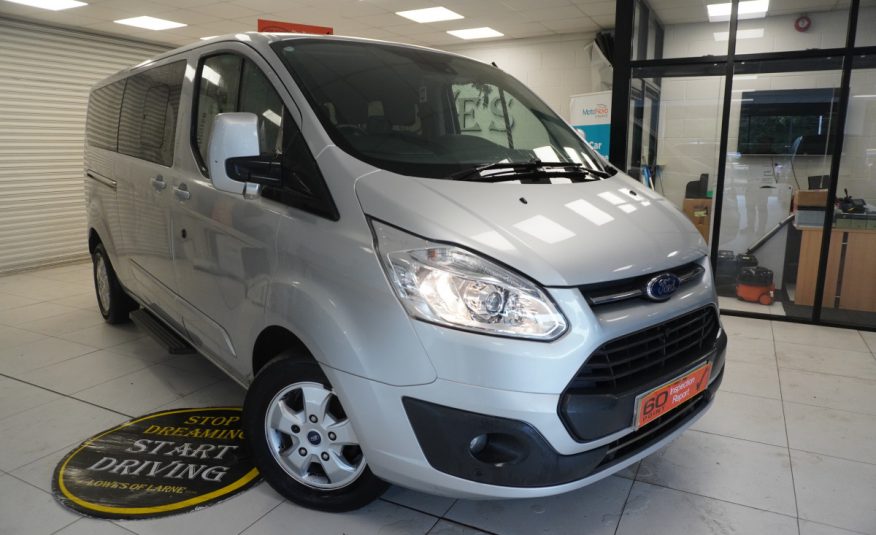 2018 (APRIL) FORD TRANSIT TOURNEO CUSTOM 2.0 TDCi 310 EcoBLUE TITANIUM AUTO — 7 SEATER + WHEELCHAIR (WAV)
