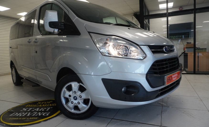 2018 (APRIL) FORD TRANSIT TOURNEO CUSTOM 2.0 TDCi 310 EcoBLUE TITANIUM AUTO — 7 SEATER + WHEELCHAIR (WAV)