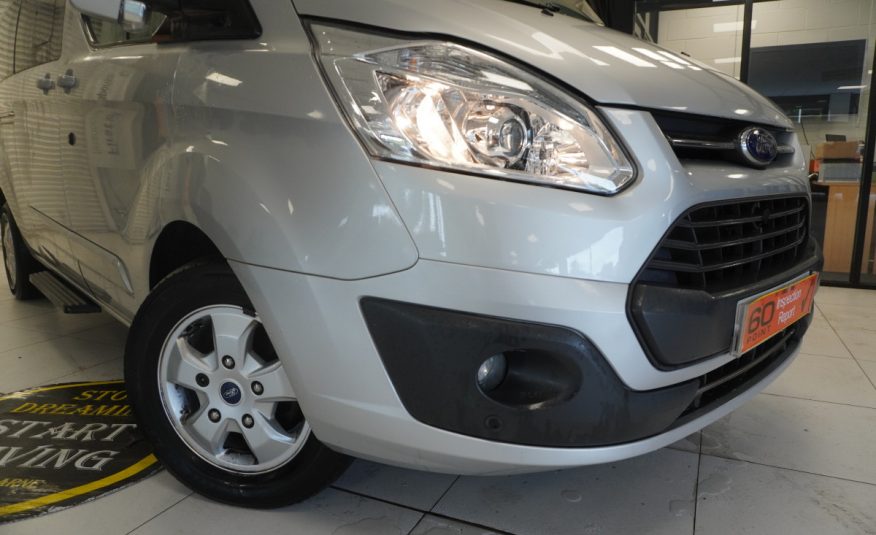2018 (APRIL) FORD TRANSIT TOURNEO CUSTOM 2.0 TDCi 310 EcoBLUE TITANIUM AUTO — 7 SEATER + WHEELCHAIR (WAV)