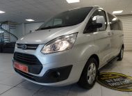 2018 (APRIL) FORD TRANSIT TOURNEO CUSTOM 2.0 TDCi 310 EcoBLUE TITANIUM AUTO — 7 SEATER + WHEELCHAIR (WAV)