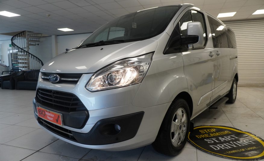 2018 (APRIL) FORD TRANSIT TOURNEO CUSTOM 2.0 TDCi 310 EcoBLUE TITANIUM AUTO — 7 SEATER + WHEELCHAIR (WAV)