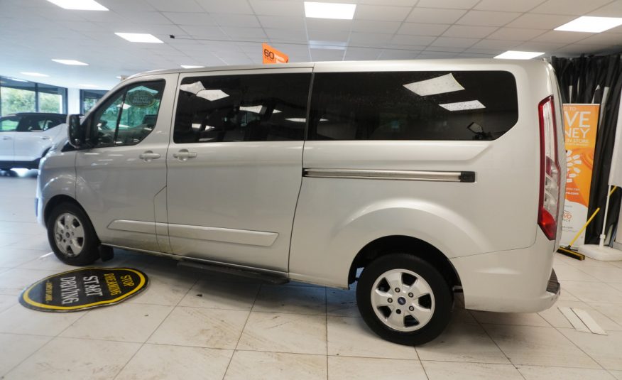 2018 (APRIL) FORD TRANSIT TOURNEO CUSTOM 2.0 TDCi 310 EcoBLUE TITANIUM AUTO — 7 SEATER + WHEELCHAIR (WAV)