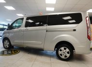 2018 (APRIL) FORD TRANSIT TOURNEO CUSTOM 2.0 TDCi 310 EcoBLUE TITANIUM AUTO — 7 SEATER + WHEELCHAIR (WAV)
