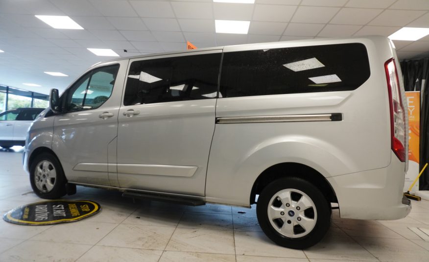 2018 (APRIL) FORD TRANSIT TOURNEO CUSTOM 2.0 TDCi 310 EcoBLUE TITANIUM AUTO — 7 SEATER + WHEELCHAIR (WAV)