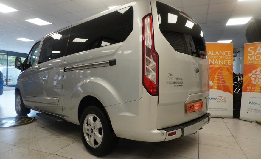 2018 (APRIL) FORD TRANSIT TOURNEO CUSTOM 2.0 TDCi 310 EcoBLUE TITANIUM AUTO — 7 SEATER + WHEELCHAIR (WAV)