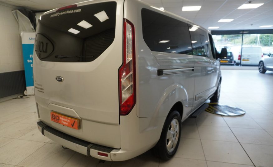 2018 (APRIL) FORD TRANSIT TOURNEO CUSTOM 2.0 TDCi 310 EcoBLUE TITANIUM AUTO — 7 SEATER + WHEELCHAIR (WAV)