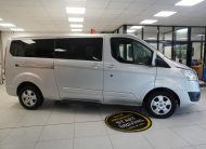 2018 (APRIL) FORD TRANSIT TOURNEO CUSTOM 2.0 TDCi 310 EcoBLUE TITANIUM AUTO — 7 SEATER + WHEELCHAIR (WAV)