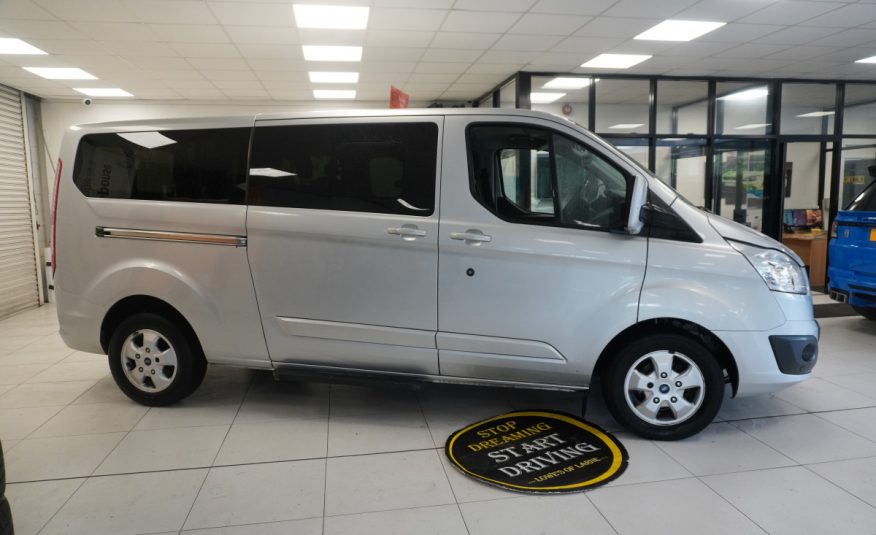 2018 (APRIL) FORD TRANSIT TOURNEO CUSTOM 2.0 TDCi 310 EcoBLUE TITANIUM AUTO — 7 SEATER + WHEELCHAIR (WAV)