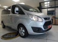 2018 (APRIL) FORD TRANSIT TOURNEO CUSTOM 2.0 TDCi 310 EcoBLUE TITANIUM AUTO — 7 SEATER + WHEELCHAIR (WAV)