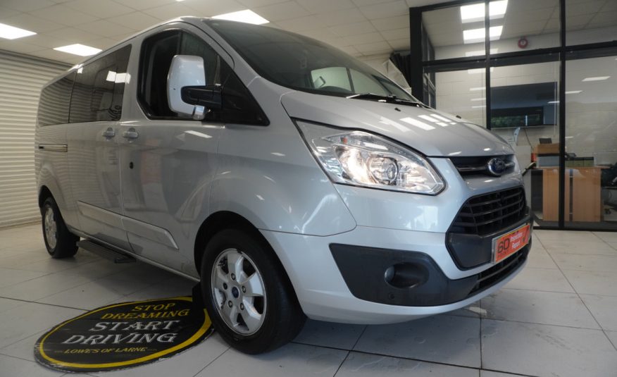 2018 (APRIL) FORD TRANSIT TOURNEO CUSTOM 2.0 TDCi 310 EcoBLUE TITANIUM AUTO — 7 SEATER + WHEELCHAIR (WAV)