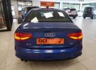 2015 AUDI A4 2.0 TDi S LINE BLACK EDITION PLUS in SEPANG BLUE with BLACK LEATHER & 19″ ALLOYS