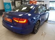 2015 AUDI A4 2.0 TDi S LINE BLACK EDITION PLUS in SEPANG BLUE with BLACK LEATHER & 19″ ALLOYS