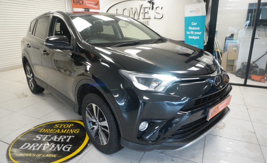 2017 TOYOTA RAV4 2.0 D-4D BUSINESS EDITION TSS NAV with SAT NAV, REAR CAMERA, FSH (6 STAMPS)