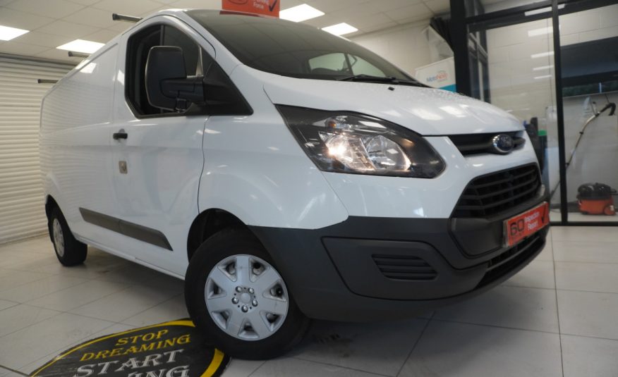 2017 (SEPT) FORD TRANSIT CUSTOM 2.0 TDCi EcoBlue 130PS — NO VAT