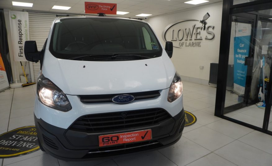2017 (SEPT) FORD TRANSIT CUSTOM 2.0 TDCi EcoBlue 130PS — NO VAT