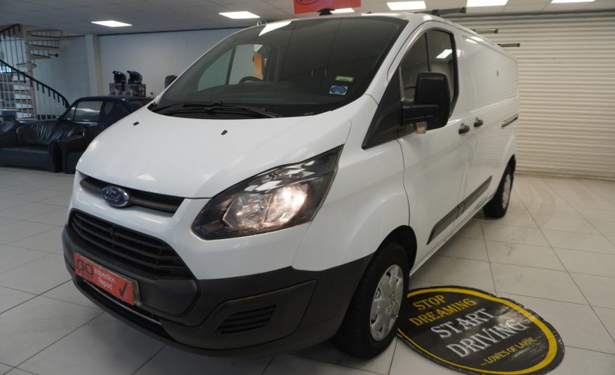 2017 (SEPT) FORD TRANSIT CUSTOM 2.0 TDCi EcoBlue 130PS — NO VAT
