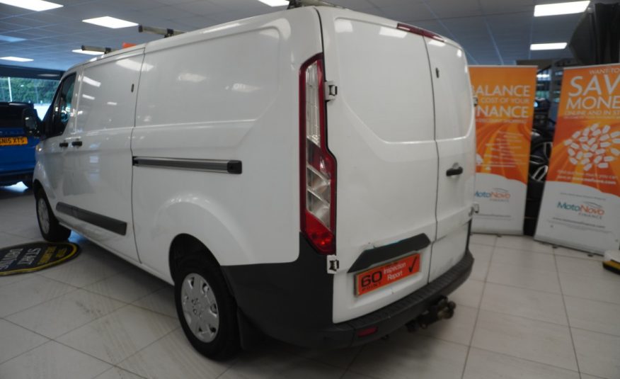 2017 (SEPT) FORD TRANSIT CUSTOM 2.0 TDCi EcoBlue 130PS — NO VAT