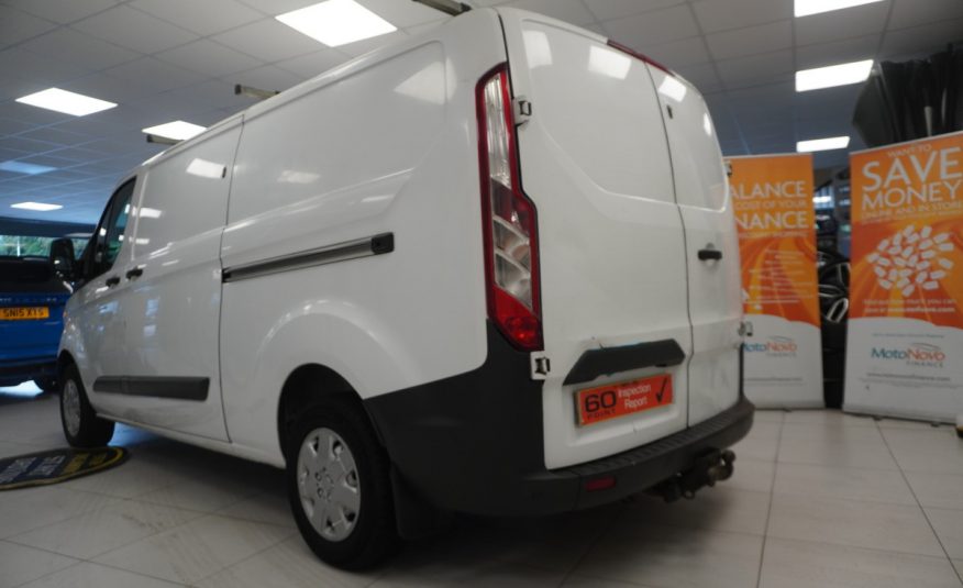 2017 (SEPT) FORD TRANSIT CUSTOM 2.0 TDCi EcoBlue 130PS — NO VAT