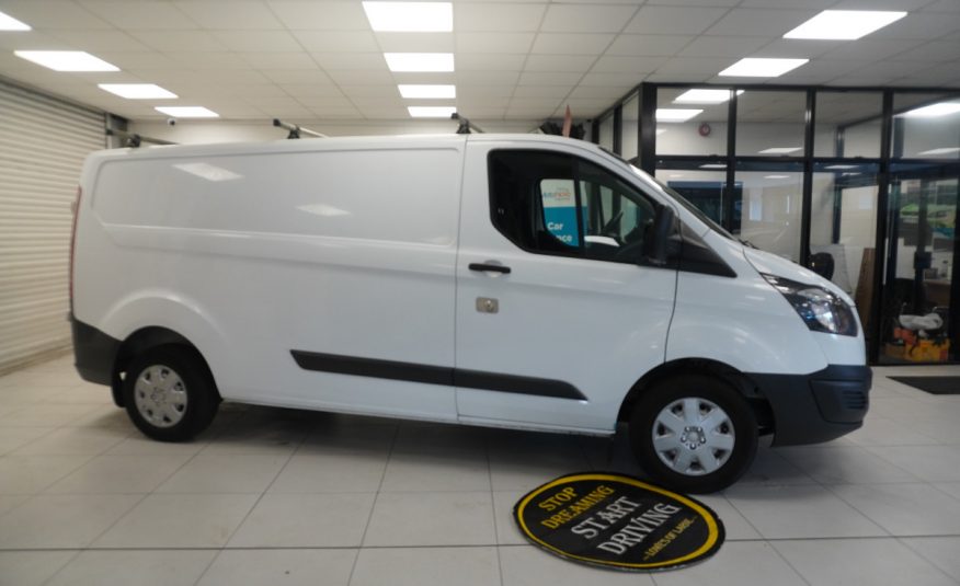 2017 (SEPT) FORD TRANSIT CUSTOM 2.0 TDCi EcoBlue 130PS — NO VAT
