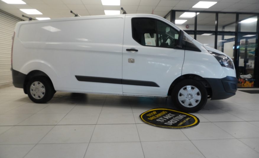 2017 (SEPT) FORD TRANSIT CUSTOM 2.0 TDCi EcoBlue 130PS — NO VAT