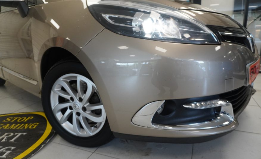 2016 RENAULT SCENIC 1.5 DCI DYNAMIQUE S NAV with ONLY 54,000 MILES — LEATHER & NAV — £20 ROAD TAX