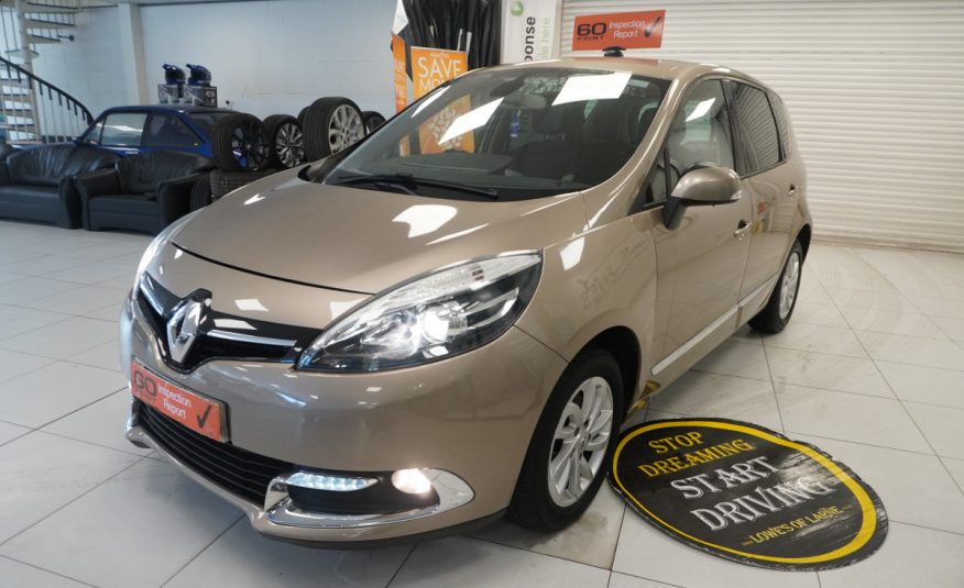 2016 RENAULT SCENIC 1.5 DCI DYNAMIQUE S NAV with ONLY 54,000 MILES — LEATHER & NAV — £20 ROAD TAX
