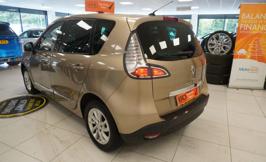 2016 RENAULT SCENIC 1.5 DCI DYNAMIQUE S NAV with ONLY 54,000 MILES — LEATHER & NAV — £20 ROAD TAX
