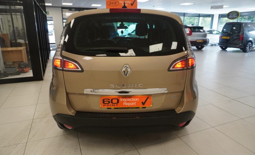 2016 RENAULT SCENIC 1.5 DCI DYNAMIQUE S NAV with ONLY 54,000 MILES — LEATHER & NAV — £20 ROAD TAX