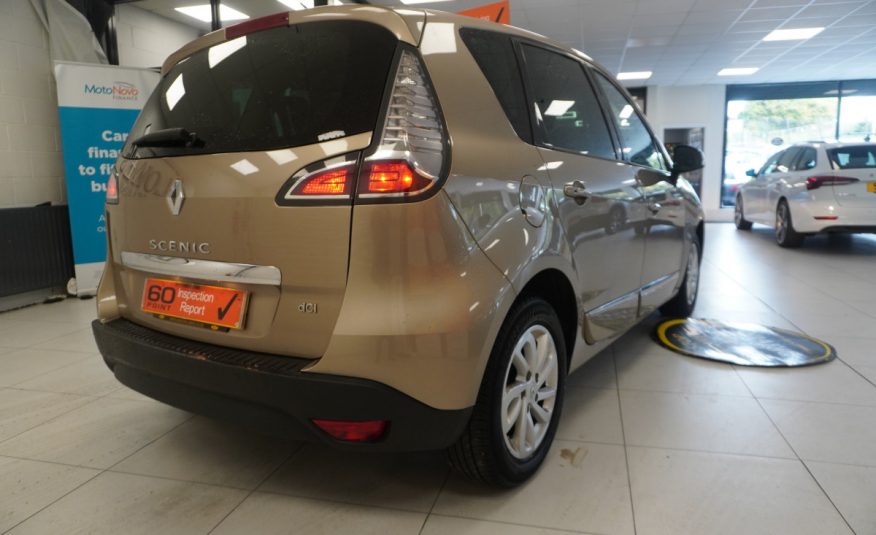 2016 RENAULT SCENIC 1.5 DCI DYNAMIQUE S NAV with ONLY 54,000 MILES — LEATHER & NAV — £20 ROAD TAX