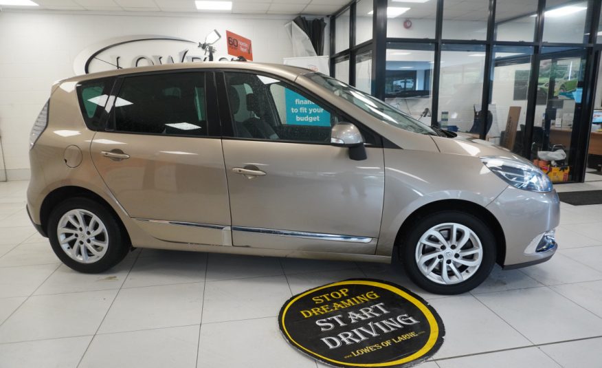 2016 RENAULT SCENIC 1.5 DCI DYNAMIQUE S NAV with ONLY 54,000 MILES — LEATHER & NAV — £20 ROAD TAX