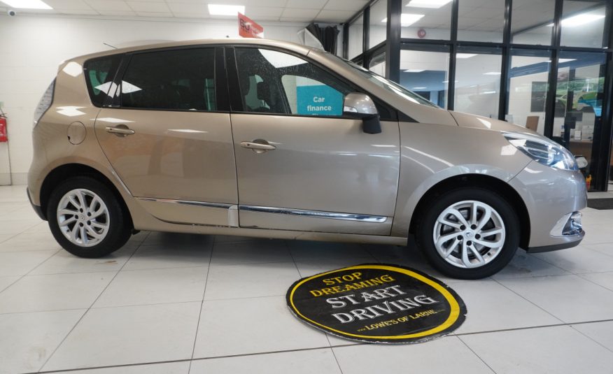 2016 RENAULT SCENIC 1.5 DCI DYNAMIQUE S NAV with ONLY 54,000 MILES — LEATHER & NAV — £20 ROAD TAX