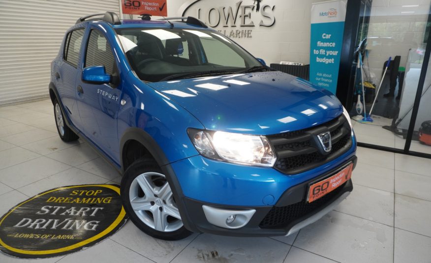 2015 SANDERO STEPWAY 0.9 TCe AMBIANCE with ONLY 84,000 MILES