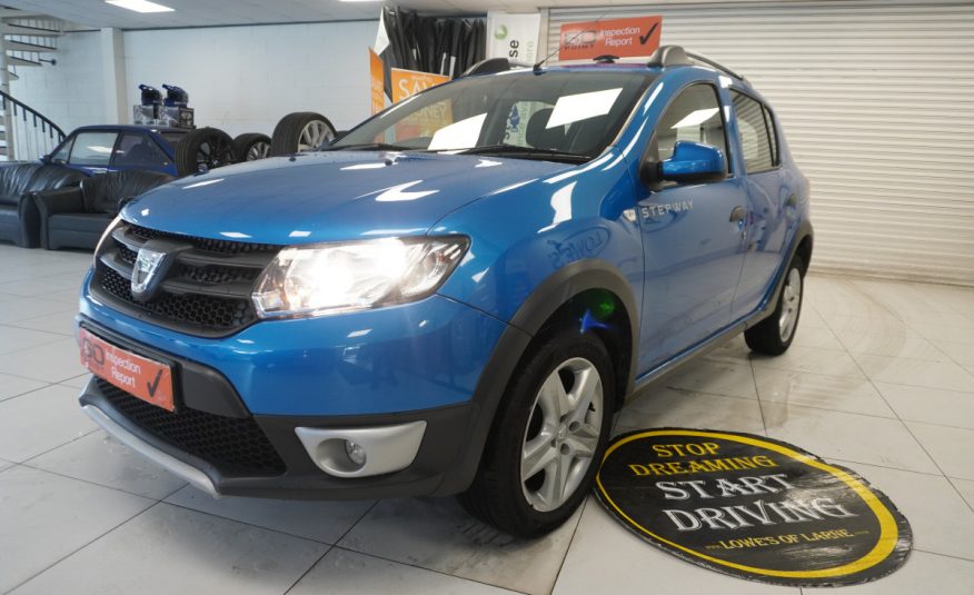 2015 SANDERO STEPWAY 0.9 TCe AMBIANCE with ONLY 84,000 MILES