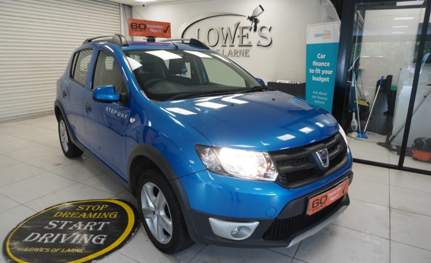 2015 SANDERO STEPWAY 0.9 TCe AMBIANCE with ONLY 84,000 MILES