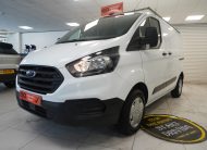 2019 (NOV) FORD TRANSIT CUSTOM 2.0 TDCi 300 EcoBlue LEADER — NO VAT — ONLY 87K