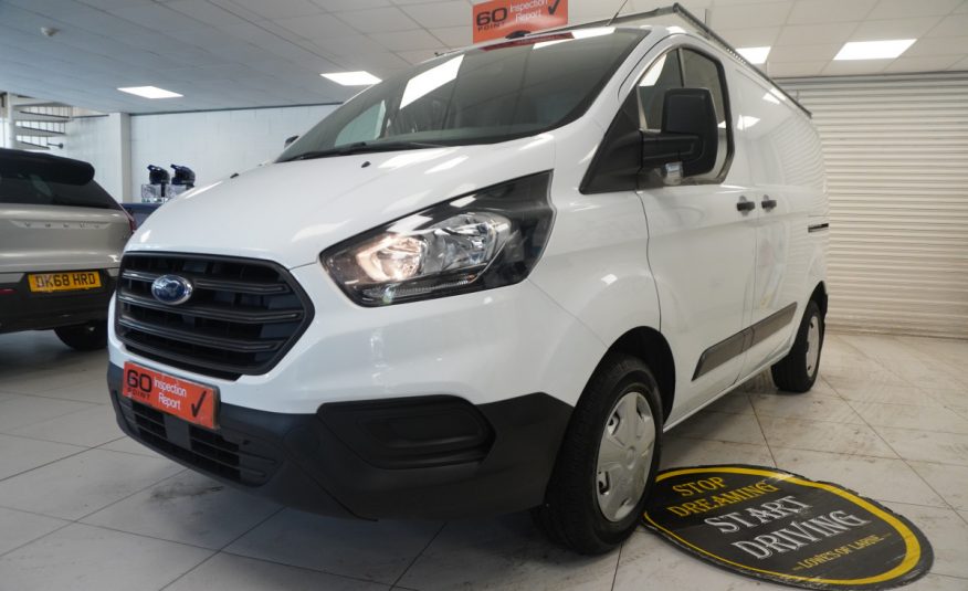 2019 (NOV) FORD TRANSIT CUSTOM 2.0 TDCi 300 EcoBlue LEADER — NO VAT — ONLY 87K