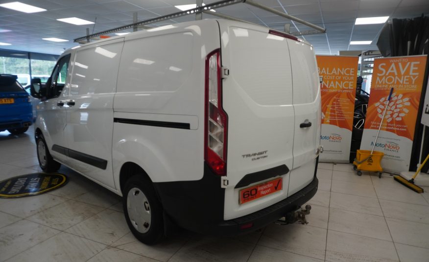 2019 (NOV) FORD TRANSIT CUSTOM 2.0 TDCi 300 EcoBlue LEADER — NO VAT — ONLY 87K