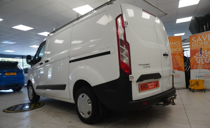 2019 (NOV) FORD TRANSIT CUSTOM 2.0 TDCi 300 EcoBlue LEADER — NO VAT — ONLY 87K
