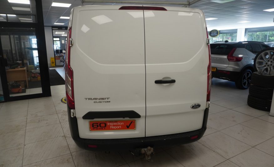 2019 (NOV) FORD TRANSIT CUSTOM 2.0 TDCi 300 EcoBlue LEADER — NO VAT — ONLY 87K