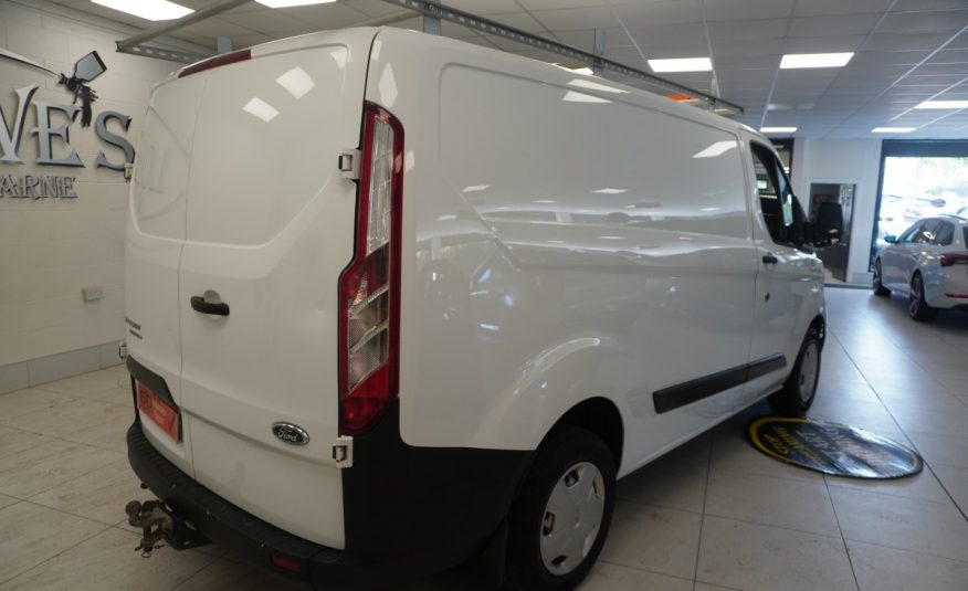 2019 (NOV) FORD TRANSIT CUSTOM 2.0 TDCi 300 EcoBlue LEADER — NO VAT — ONLY 87K