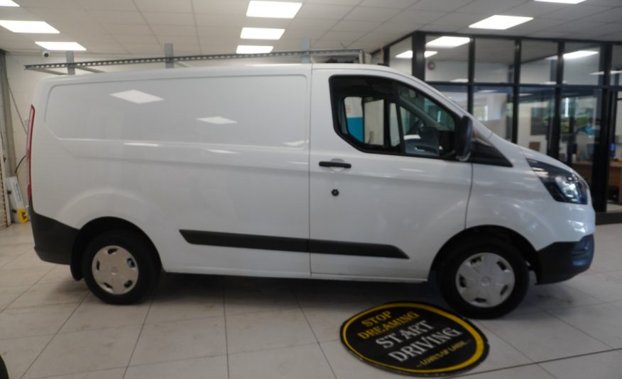 2019 (NOV) FORD TRANSIT CUSTOM 2.0 TDCi 300 EcoBlue LEADER — NO VAT — ONLY 87K