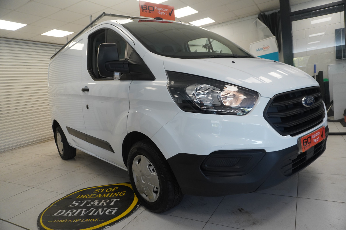 2019 (NOV) FORD TRANSIT CUSTOM 2.0 TDCi 300 EcoBlue LEADER — NO VAT — ONLY 87K