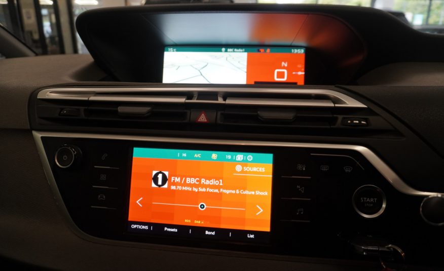 2020 CITROEN GRAND C4 SPACE TOURER 1.5 BlueHDi FEEL PLUS –AUTOMATIC — BLACK LEATHER — 7 SEATER