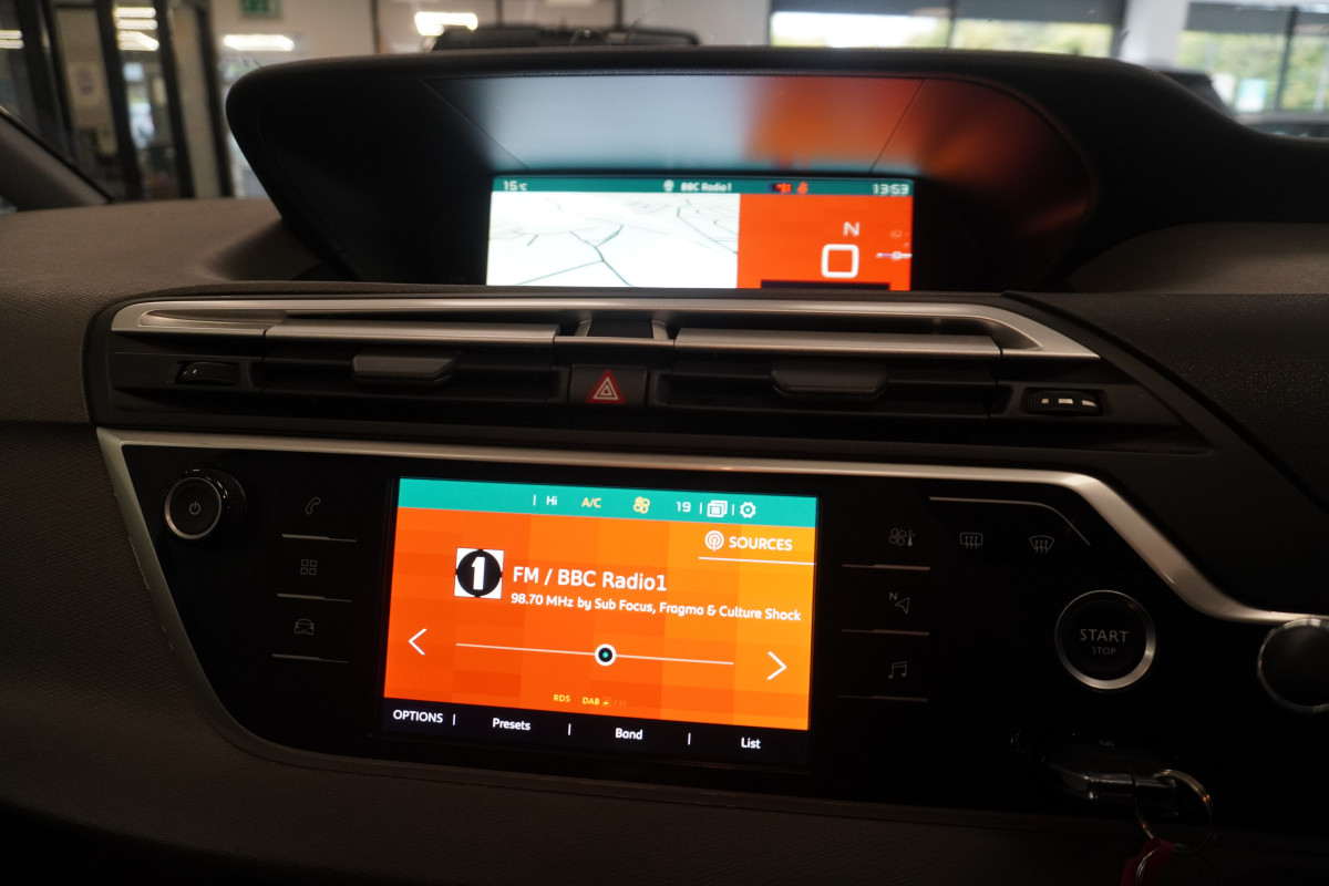 2020 CITROEN GRAND C4 SPACE TOURER 1.5 BlueHDi FEEL PLUS –AUTOMATIC — BLACK LEATHER — 7 SEATER