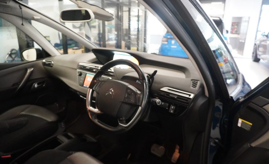 2020 CITROEN GRAND C4 SPACE TOURER 1.5 BlueHDi FEEL PLUS –AUTOMATIC — BLACK LEATHER — 7 SEATER
